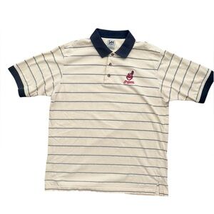 Vintage Lee Sport Cleveland Indians Polo Shirt